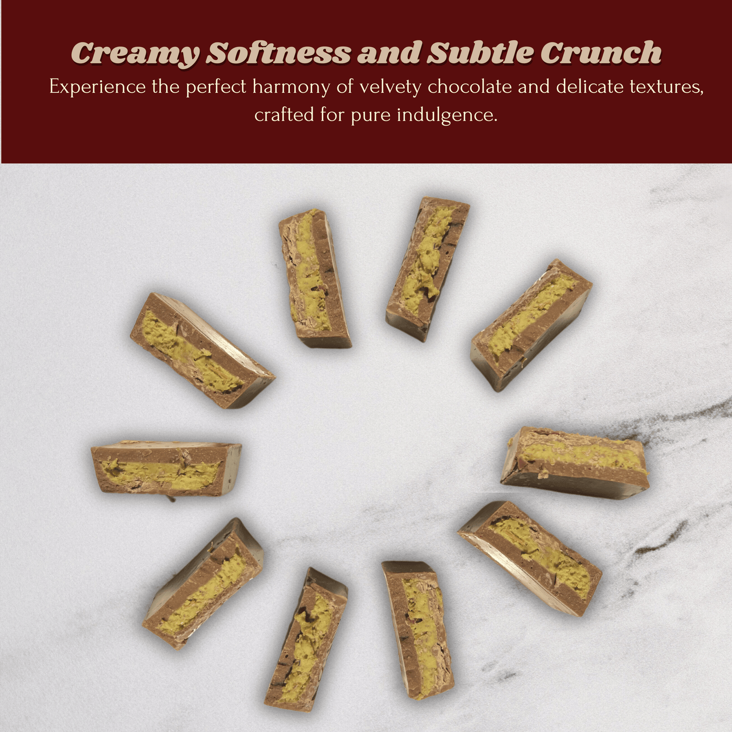 Choco De Mua Dubai Chocolate Bites β Taste Test to MARRY ME Magic  (3, 9, or 16 Pieces) Dessert Snacks, Gift for all Occasion