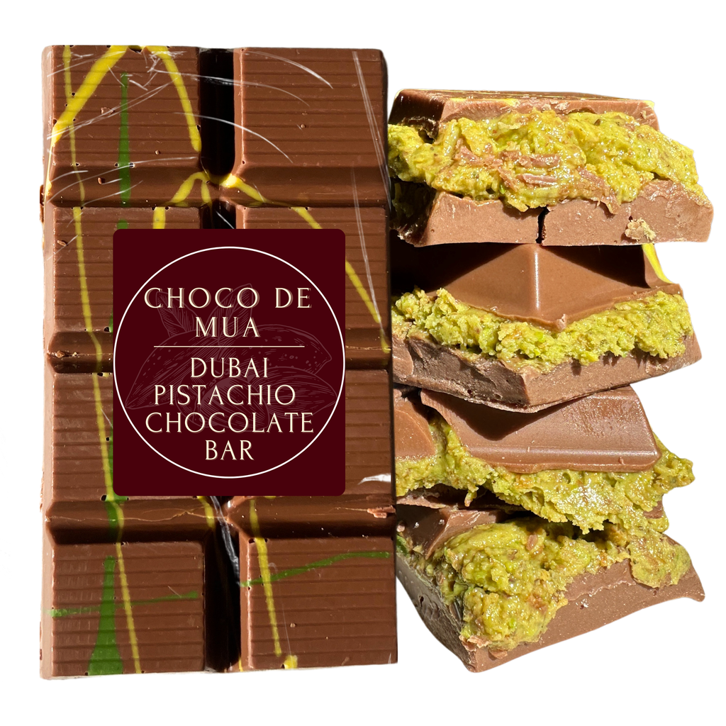 Choco De Mua Dubai Pistachio Chocolate Bar 7 oz