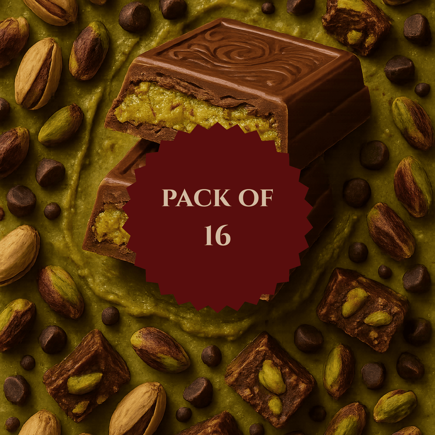 Choco De Mua Dubai Chocolate Bites – Taste Test to MARRY ME Magic  (3, 9, or 16 Pieces) Dessert Snacks, Gift for all Occasion